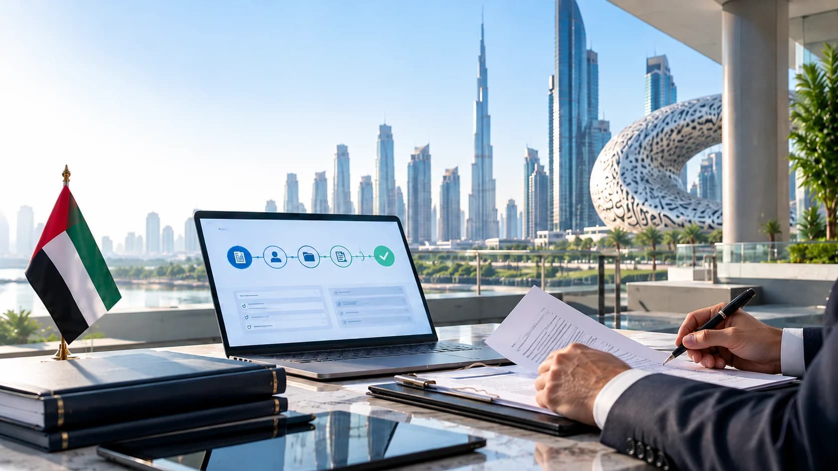 UAE free zone vs mainland, free zone company setup, mainland company setup, Qualifying Free Zone Person, UAE trade licence