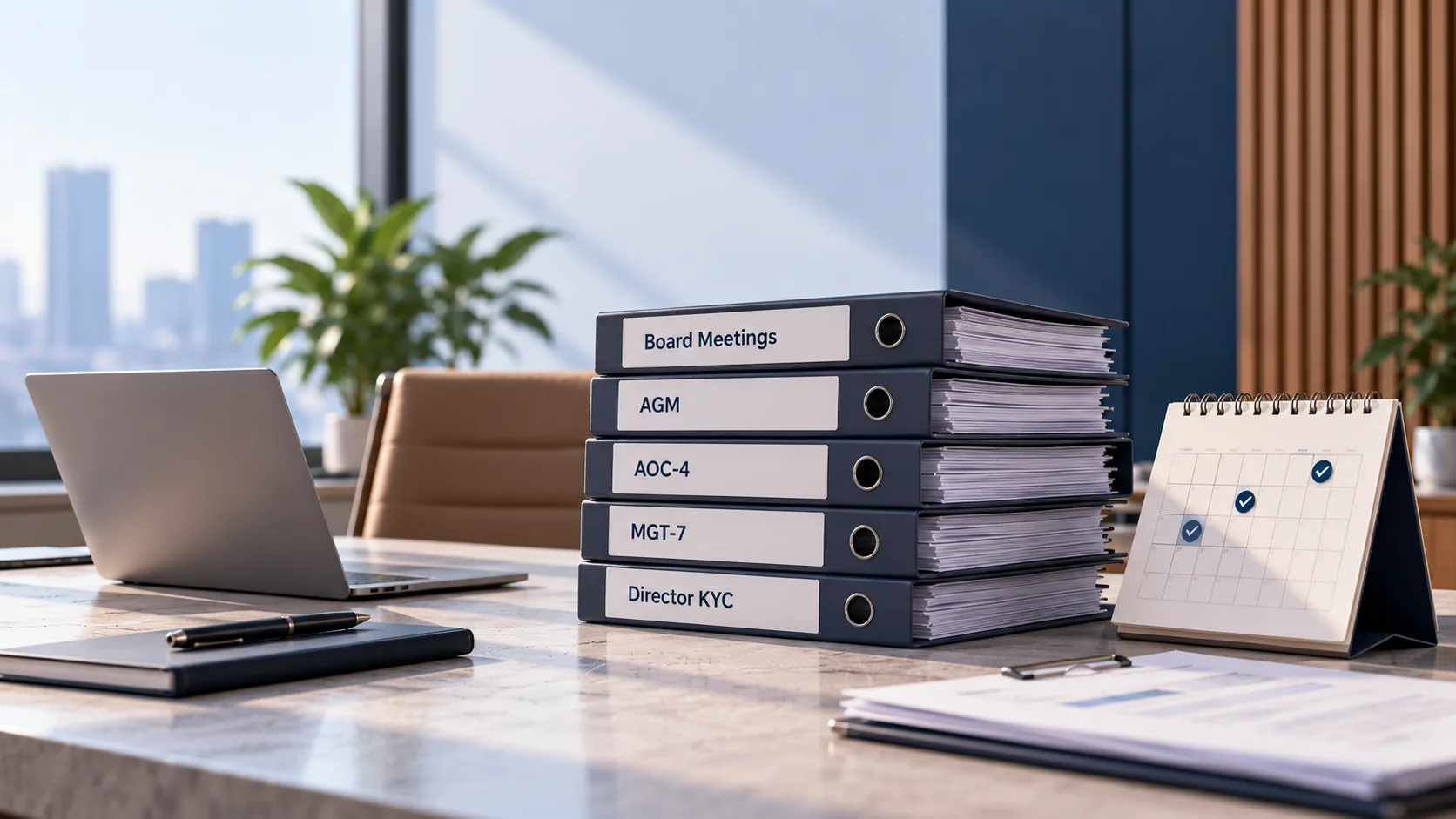 annual compliance for private limited company, ROC compliance, private limited company filings, statutory compliance checklist, company annual filing India