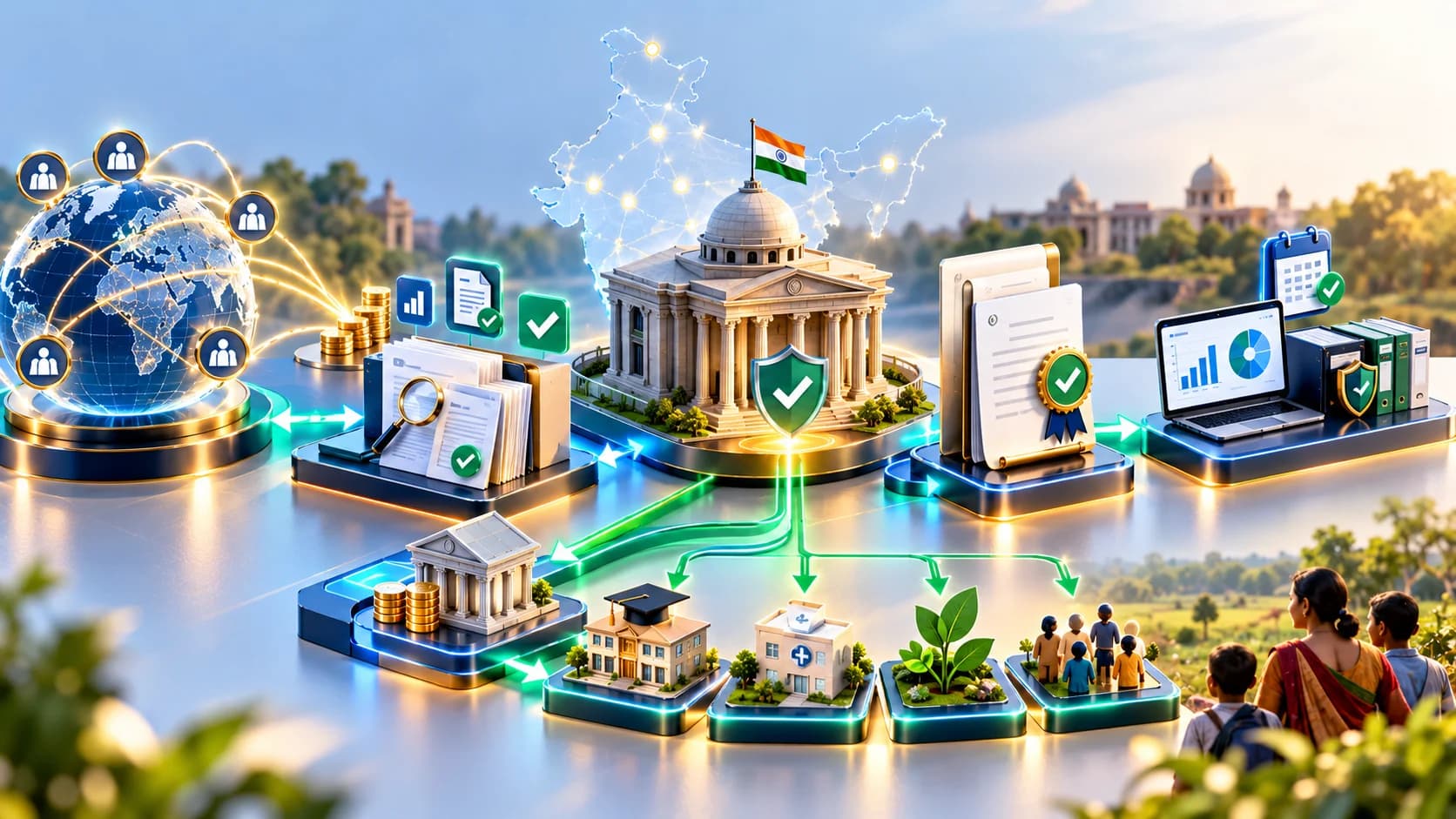 FCRA registration India, Foreign Contribution Regulation Act, FCRA bank account, FC-4 annual return, prior permission FCRA