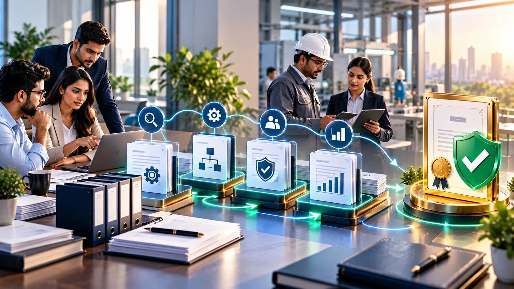 ISO certification India, ISO 9001 certification, quality management system certification, ISO certification process, ISO audit preparation