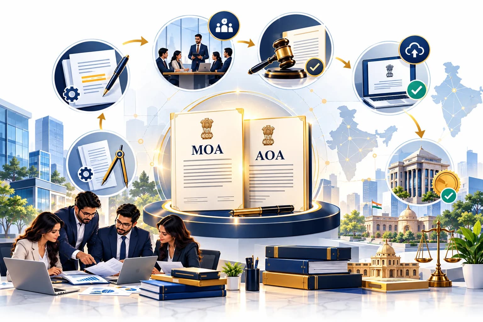 MOA AOA amendment, object clause amendment, articles of association amendment, MGT-14 filing, memorandum of association change