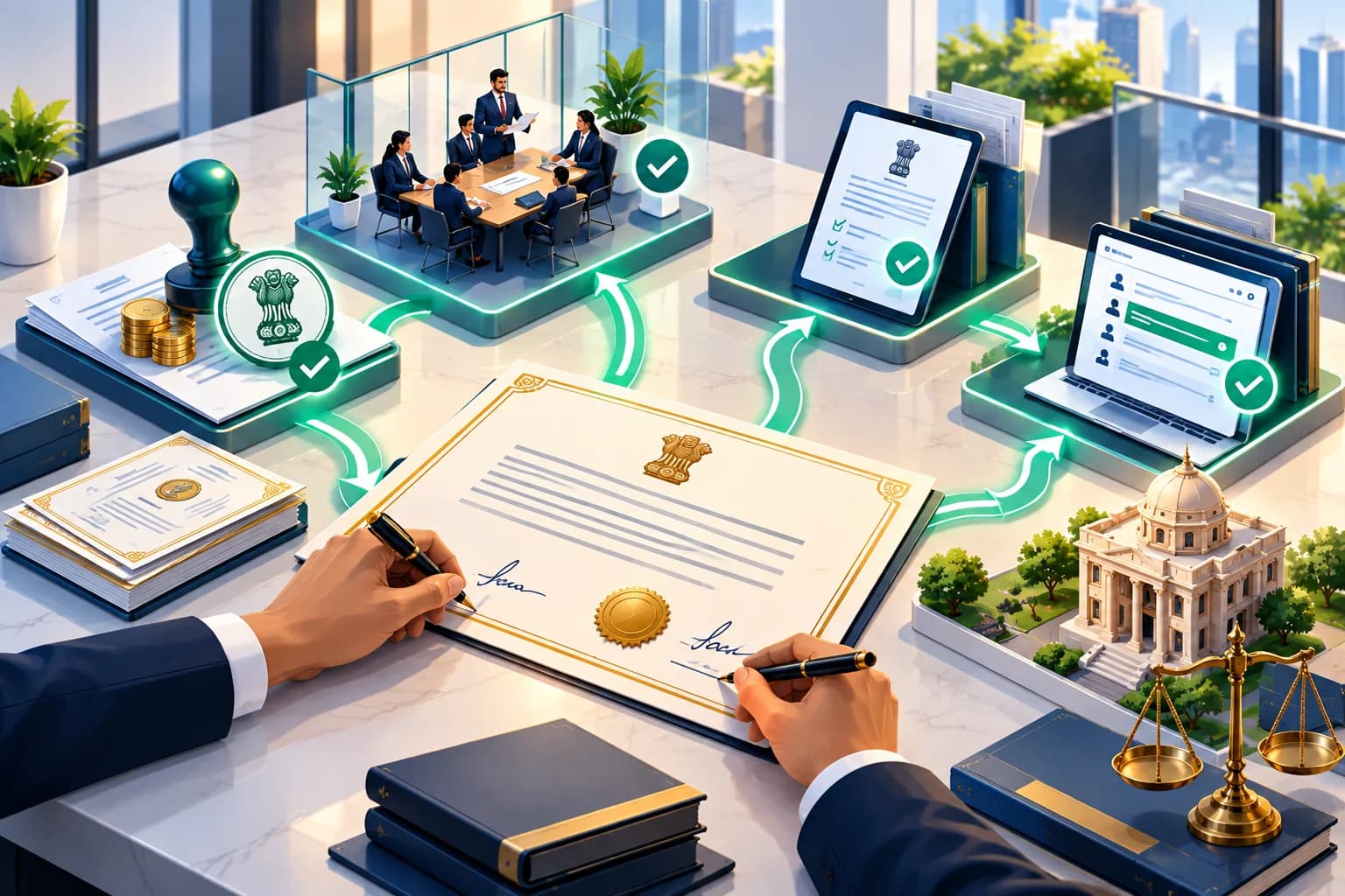 share transfer India, SH-4 form filing, private company share transfer, stamp duty on share transfer, register of members update