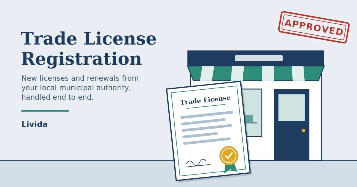 trade license registration India, trade license application, municipal trade license, shop trade license, trade license renewal