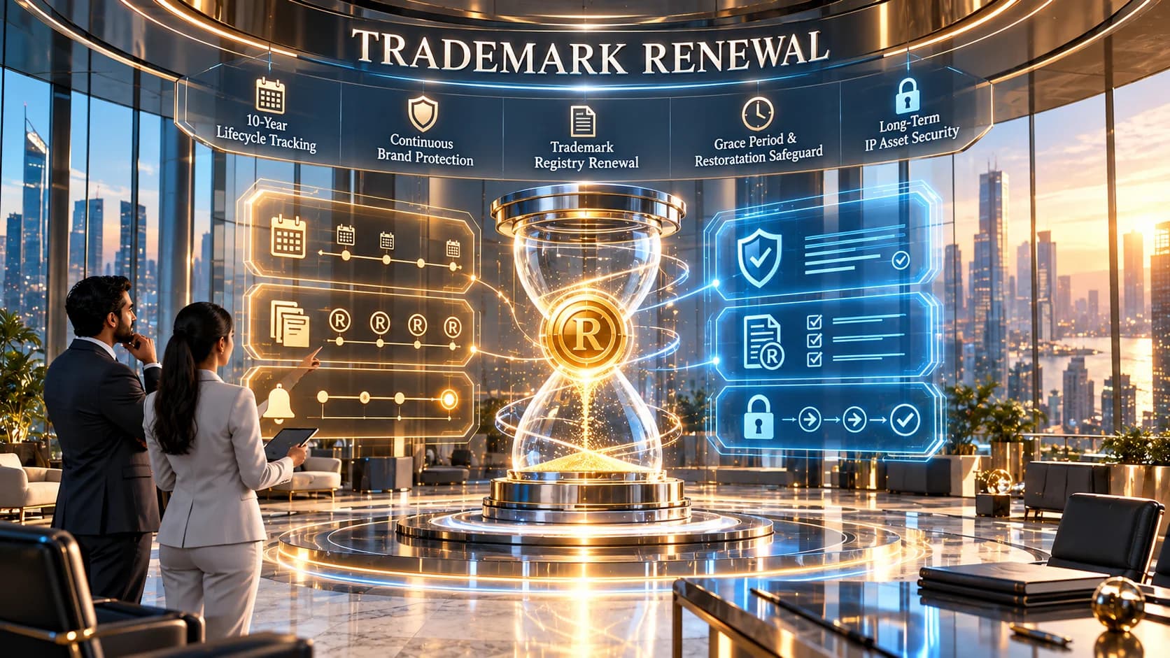 trademark renewal India, trademark renewal filing, trademark validity period, restore lapsed trademark, trademark registry renewal